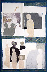 Agata Buchalik-Drzyzga - "MISTERIUM KRZYŻA" - 100x70 cm | papier ręcznie czerpany | 2005